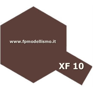 Colore XF10 Flat Brown Tamiya 10ml * Euro 2,70 (Iva Incl.) Disponibilità 5