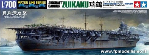 Portaerei ZUIKAKU Pearl Harbor 1:700 TA31223 * Euro 39,20 in Kit * Euro 89,20 Costruita (Iva Incl.) 