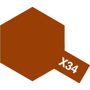 Colore Metallic Brown X34 Tamiya 10 ml * EURO 2,85 (Iva Incl.) Disponibilit 3