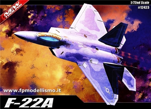 OFFERTA: F-22A Raptor Air Dominance Fighter 1:72 Academy 12423 * EURO 27,00 in Kit ** Euro 77,00 Costruito (Iva Incl.) 