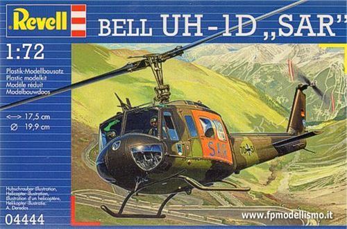 Bell UH-1D SAR 1:72 Revell 04444 * Euro 10,30 in kit * Euro 35,30 Costruito (Iva Incl.)