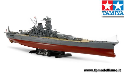 Japanese Battleship MUSASHI in 1:350 Tamiya 78031 * EURO 105,00 in Kit ** Euro 285,00 Costruita (Iva Incl.) 
