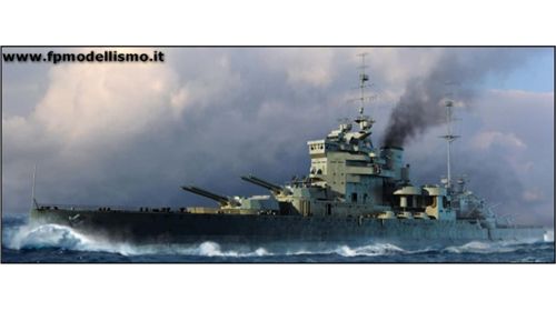 Battleship HMS Valiant 1939 in scala 1:700 TR05796 * EURO 32,90 in Kit ** Euro 82,90 Costruita (Iva Incl.)