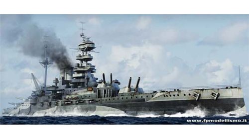 HMS Malaya 1943 in scala 1/700 TR05799 * EURO 29,00 in Kit ** Euro 79,00 Costruita (Iva Incl.)