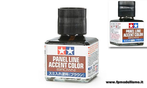 Panel Line Accent Color - Brown Tamiya 87132 * EURO 6,70 (Iva Incl.) Disponibilit 4