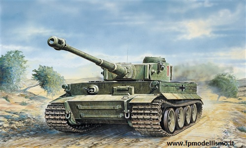 Tiger I Ausf. E/H1 in scala 1/35 IT0286 * EURO 28,90 in Kit ** Euro 78,90 Costruito (Iva Incl.) Art. Temporaneamente NON Disponibile
