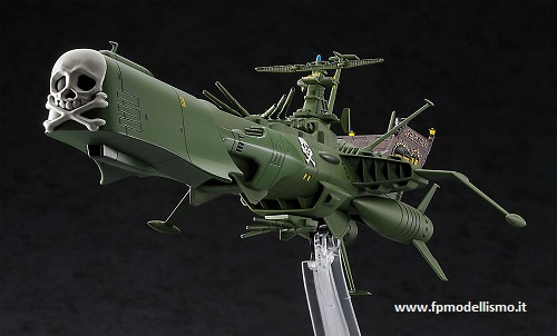 Space Pirate Battleship Arcadia in scala 1:2500 Has64520 * Euro 36,00 in Kit * Euro 81,00 Costruito (Iva Incl.)
