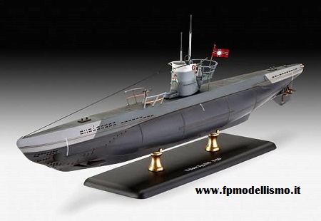OFFERTA: German Submarine Type II B (1943) scala 1:144 Revell 65155 * EURO 20,00 in Kit * Euro 50,00 Costruito (Iva Incl.)