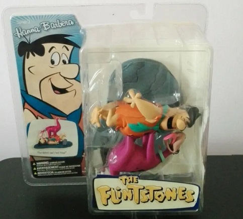 Action Figure di Fred Flintstones con Dino McFarlane 18cm Hanna & Barbera  * Euro 10,00 (Iva Incl.)