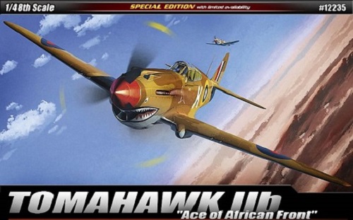 Tomahawk IIb Ace of African Front 1/48 Academy 12235 * Euro 22,00 in Kit * Euro 72,00 Costruito (Iva Incl.)