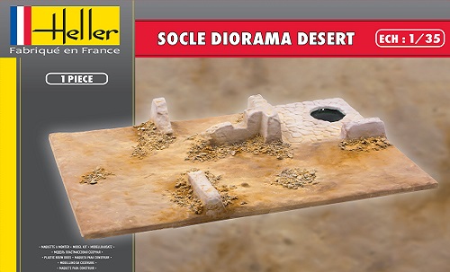 Diorama Desert 1/35 Heller 81255 * EURO 12,40 in Kit * Euro 32,40 Costruito (Iva Incl.)
