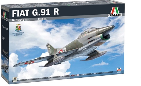 News FIAT G.91 R IT92645 in scala 1:48  EURO 32,90 in Kit * EURO 92,90 Costruito (Iva Incl.) 
