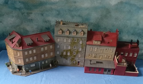 OFFERTA: Set 4 Edifici civili (Periodo bellico WWII e post Bellico) ** EURO 40,00 (Iva Incl.)  OFFERTA VALIDA fino al 02 Gennaio 2026