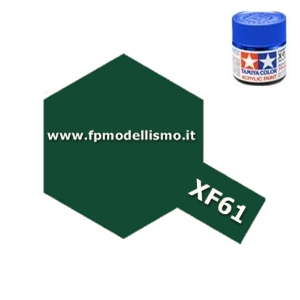 Colore Dark Green XF61 Tamiya 10 ml * EURO 2,70 (Iva Incl.) Disponibilità 7