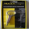 Pinzetta con lente di ingrandimento MAXX 54043 * Euro 5,60 Iva Incl.(Disponibilit� 1)