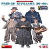 French Civilians 30-40s in scala 1/35 MiniArt 38037 * EURO 15,50 in Kit ** EURO 35,50 Costruito (Iva Incl.) Art. Temporaneamente NON Disponibile
