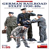 NEW! German Railroad Staff 1930-40s in scala 1/35 MiniArt 38012 * EURO 13,50 in Kit ** EURO 33,50 Costruito (Iva Incl.)