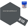 Colore Gun Metal X10 Tamiya 10 ml * EURO 2,85 (Iva Incl.) Disponibilit 7