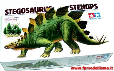 Stegosaurus Stenops 1:35 TAMIYA 60202 * Euro 7,50 in Kit * Euro 17,50 Costruito (Iva Incl.) 