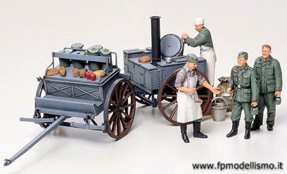 Cucina da campo tedesca 1:35 Tamiya 35247 * Euro 17,50 in Kit ** Euro 47,50 Costruiti (Iva Incl.)