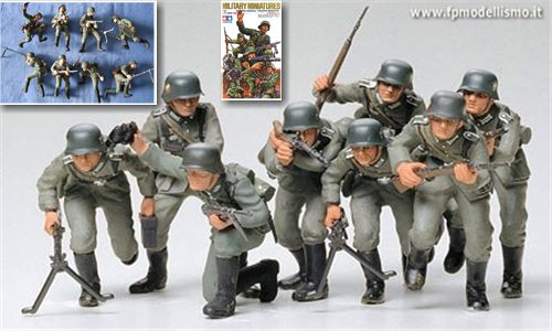 Truppe d'Assalto Tedesche 1:35 Tamiya 35030 * EURO 5,50 in Kit * Euro 25,50 Costruiti (Iva Incl.) 