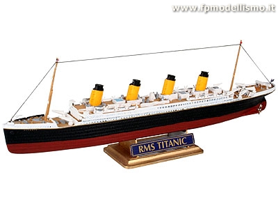 R.M.S. TITANIC in scala 1:1200 Revell 05804 * EURO 8,50 in Kit ** Euro 28,50 Costruito (Iva Incl.)