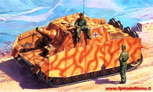 TANK STURMPANZER IV BRUMMBAR SD.KFZ.166 1:72 Italeri 7050 * Euro 11,90 (Iva Incl.)