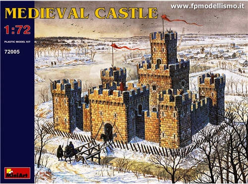 Medieval Castle 1:72 MiniArt 72005 * Euro 35,00 in Kit * Euro 95,00 Costruito (Iva Incl.) Art. Temporaneamente NON Disponibile