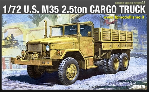 U.S. M35 2.5ton CARGO TRUCK 1:72 ACADEMY 13410 * Euro 10,50 (Iva Incl.)