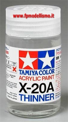 Diluente per acrilici X-20A 46ml Tamiya 81030 * EURO 3,90 (Iva Incl.) 