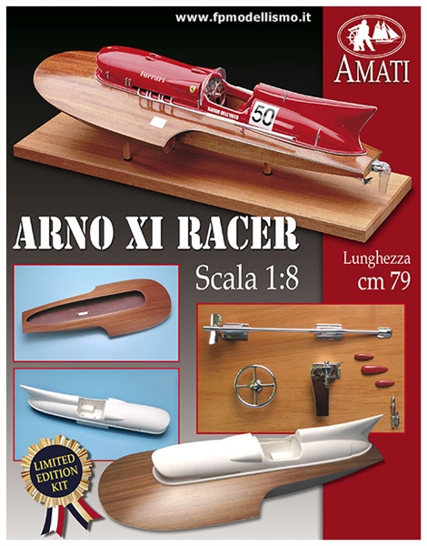 ARNO XI - FERRARI 1:8 Special Edition Kit AMATI 1610 * Euro 395,00 (Iva Incl.) Prodotto su Prenotazione con SPEDIZIONE GRATUITA