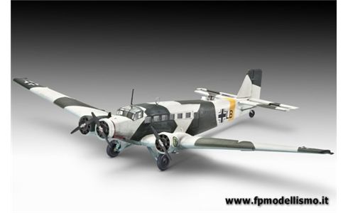 JUNKERS JU52/3M 1:144 REVELL 4843 * Euro 15,00 in Kit. Euro 40,00 Costruito (Iva Incl.) 