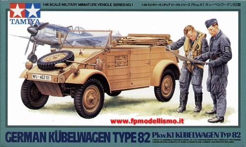 KUEBELWAGEN TYPE 82 1:48 TAMIYA 32501 * Euro 15,50 (Iva Incl.)