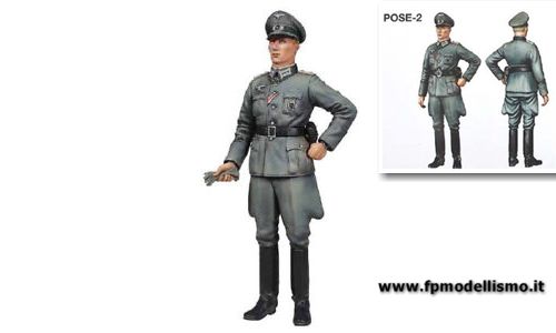 Wehrmacht Officer WWII 1:16 Tamiya 36315 * EURO 17,90 in Kit ** Euro 37,90 Costruito (Iva Incl.)