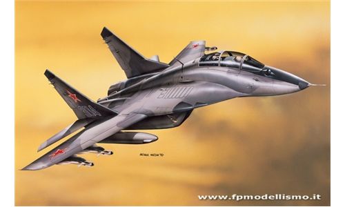 MIG 29UB Fulcrum in scala 1:72 IT0192 * EURO 12,50 in Kit * Euro 39,00 Costruito (Iva Incl.)