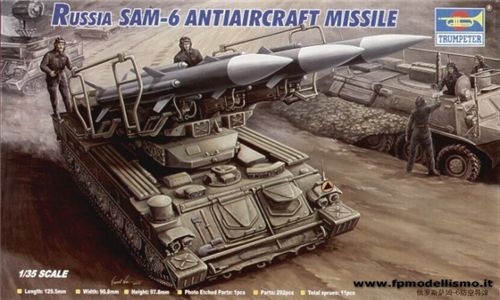 Russian SAM-6 antiaircraft missile in scala 1:35 TR00361 Euro 25,00 in Kit ** Euro 75,00 Costruito (Iva Incl.)