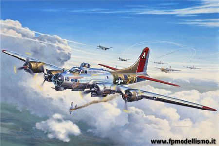 B-17G Flying Fortress in scala 1:72 RE04283 * EURO 36,00 in Kit * 116,00 Costruito (Iva Incl.)  Articolo NON Disponibile