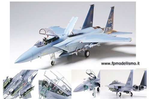 McDonnell Douglas F-15C Eagle Scala 1:32 Tamiya 60304 Costruito e Verniciato EURO 308,00 * in Kit 128,00 (Iva Incl.) * Prodotto su Prenotazione