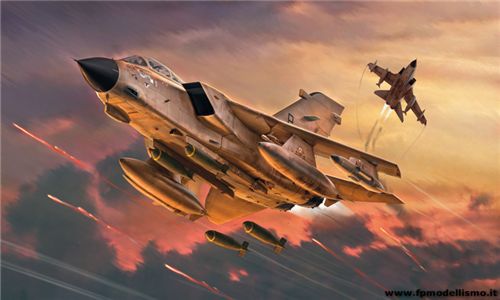 Tornado GR.1/IDS - Gulf War in scala 1/48 Italeri 2783 * EURO 29,70 in Kit ** Euro 79,70 Costruito (Iva Incl.) Art. Temporaneamente NON Disponibile