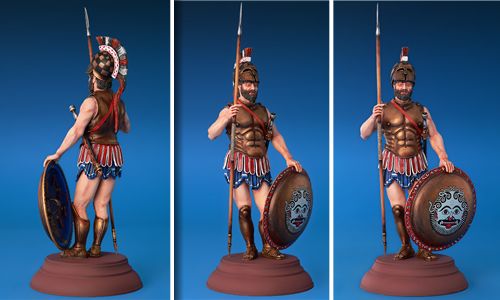 Spartan Hoplite V Century B.C. MiniArt 16014 scala 1:16 EURO 15,00 in Kit * Euro 40,00 Costruito (Iva Incl.) Art. Temporaneamente NON Disponibile