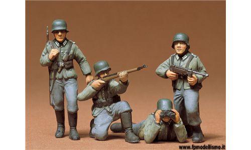 German Army Infantry in scala 1/35 Tamiya 35002 * EURO 7,90 in Kit ** Euro 17,90 Costruito (Iva Incl.)