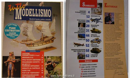 2 Riviste Tutto Modellismo n.5/n.6 Hobby & Work * Euro 3,00 ** 1 Rivista Euro 1,50