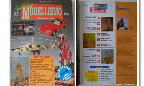 2 Riviste Tutto Modellismo n.22 Ottobre 95' + n.23 Novembre 95' Hobby & Work * Euro 3,00 ** 1 Rivista Euro 1,50