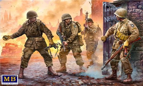 Take one more grenade! Screaming Eagles, 101st Airborne (Air Assault) 1/35 Division, Europe, 1944-1945 MB3574 * EURO 15,90 in Kit * Euro 35,90 Costruiti (Iva Incl.)