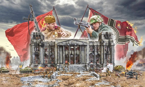 Battle for the Reichstag 1945 - BATTLE SET in scala 1/72 Italeri 6195 * EURO 75,00 in Kit ** Euro 225,00 Costruito (Iva Incl.) 