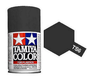 SPRAY Matt Black 100ml. Tamiya TS-6 * EURO 9,40 (Iva Incl.) 