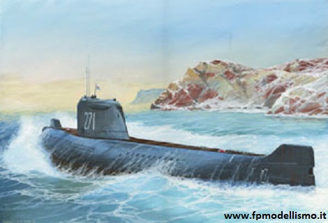 K-19 Soviet Nuclear Submarine in scala 1/350 Zvezda 9025 * EURO 12,50 in Kit * Euro 37,50 Costruito (Iva Incl.)