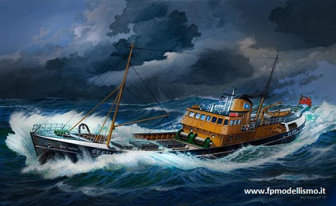 North Sea Trawler in scala 1:142 Revell 05204 * EURO 21,70 in Kit ** Euro 61,70 Costruito (Iva Incl.)