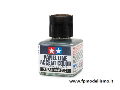 Panel Line Accent Color 40ml. Dark Gray Tamiya 87199 * EURO 6,50 (Iva Incl.) Disponibilit� 1