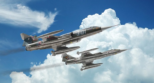 F-104 G/S Starfighter Scala 1:32 Italeri 2514 Costruito e Verniciato EURO 273,00 * in Kit 93,00 Euro (Iva Incl.) * Prodotto su Prenotazione
